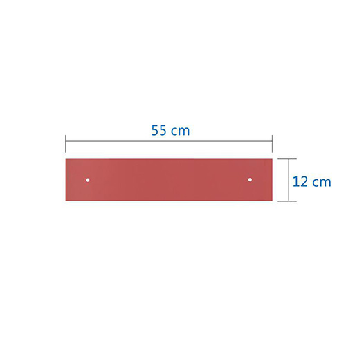 55cm 紅色耐油硅膠備用推水扒膠條 WS 0550/5R